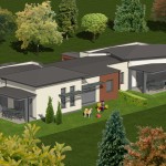 Mosonmagyaróváron új építésű exkluzív földszintes 139 nm családi ház 2023-ban eladó!